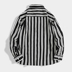 Button Up Shirt // Black (L)