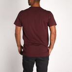 Density Premium Short Sleeve T-Shirt // Burgundy (XS)