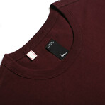 Density Premium Short Sleeve T-Shirt // Burgundy (XS)