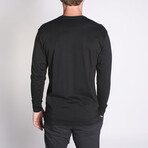 Density Premium Long Sleeve T-Shirt // Black (XS)