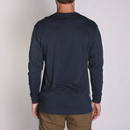 Density Premium Long Sleeve T-Shirt // Navy (XS)