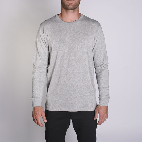 Density Premium Long Sleeve T-Shirt // Gray Heather (XS)