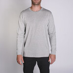 Density Premium Long Sleeve T-Shirt // Gray Heather (XS)