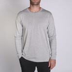Density Premium Long Sleeve T-Shirt // Gray Heather (XS)