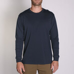 Density Premium Long Sleeve T-Shirt // Navy (XS)