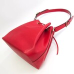 Epi Leather Bucket Bag // Castilian Red // Pre-Owned