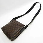 Monogram Leather Shoulder Bag // Monogram Macassar // Pre-Owned