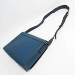 Epi Lather Shoulder Bag // Blue // Pre-Owned