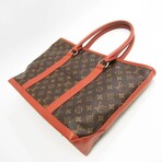 Monogram Leather Handbag // Monogram Brown + Chestnut // Pre-Owned