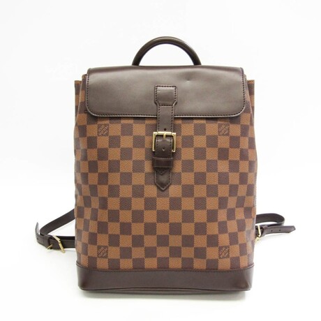 Damier Canvas Backpack // Ebene // Pre-Owned