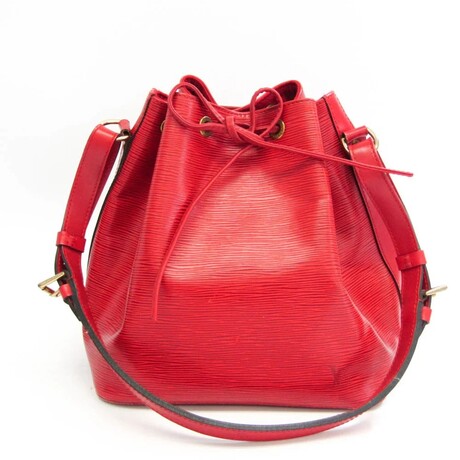 Epi Leather Shoulder Bag // Castilian Red // Pre-Owned