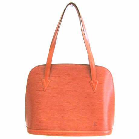 Epi Leather Shoulder Bag // Kenyan Brown // Pre-Owned