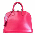 Epi Leather Handbag // Fuchsia // Pre-Owned