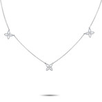 Tiffany & Co. // Victoria Platinum + Diamond Necklace // 16" // Estate