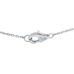 Cartier // Amulette de Cartier 18K White Gold Diamond Pendant Necklace // 16" // Estate