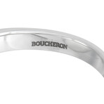 Boucheron // 18K White Gold Tsavorite Macaron Ring // Ring Size: 5.25 // Estate
