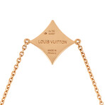 Louis Vuitton // Blossom 18K Rose Gold Diamond + Mother of Pearl Sautoir Necklace // 36" // Estate