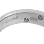 Celine // Platinum + Diamond Band Ring // Ring Size: 6 // Estate