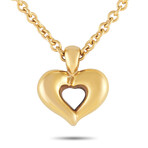 Van Cleef & Arpels // 18K Yellow Gold Heart Necklace // 16" // Estate