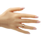 Cartier // Tank 18K Yellow Gold Citrine Ring // Ring Size: 5 // Estate