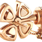 Bulgari // Fiorever Orecchini 18K Rose Gold Diamond Earrings // Estate
