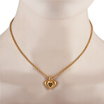 Van Cleef & Arpels // 18K Yellow Gold Heart Necklace // 16" // Estate