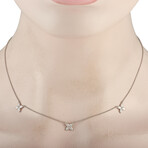 Tiffany & Co. // Victoria Platinum + Diamond Necklace // 16" // Estate