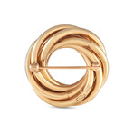Tiffany & Co. // Vintage 14K Yellow Gold Spiral Brooch // Estate