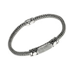 John Hardy Kali Sterling Silver + Diamond Station Bracelet // 7" // Store Display