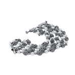 Konstantino Sterling Silver Pearl Chain Bracelet // 7.25" // Store Display