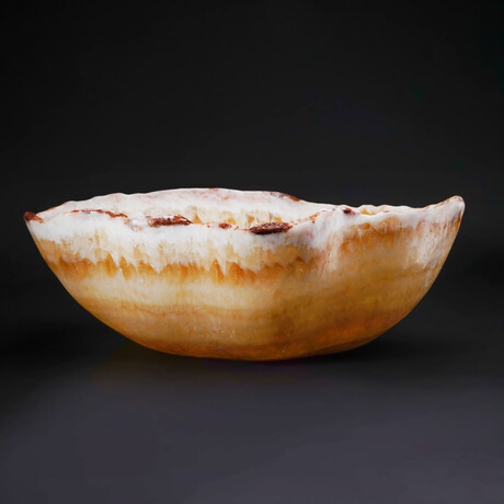 Genuine Polished Onyx Bowl From Mexico