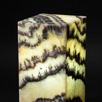 Genuine Square Banded Onyx Desk Lamp From Mexico V.3