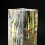 Genuine Square Banded Onyx Desk Lamp From Mexico V.1