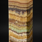 Genuine Square Rainbow Onyx Lamp From Mexico