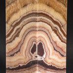 Genuine Square Rainbow Banded Onyx Lamp