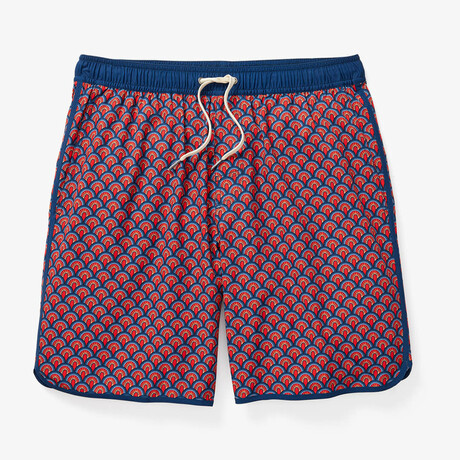 Anchor // Red Art Deco (S)