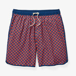 Anchor // Red Art Deco (S)