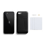 Phone Case // 3 card iPhone SE // Black