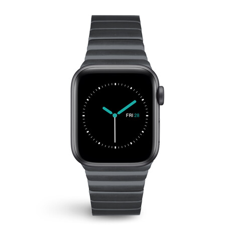 Apple Watch Band // Link Bracelet Band // Space Grey (38mm, 40mm, 41mm)