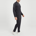 James Zip-Up Tracksuit 2-Piece Set // Black (2XL)