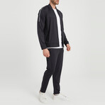 James Zip-Up Tracksuit 2-Piece Set // Black (2XL)