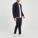 James Zip-Up Tracksuit 2-Piece Set // Navy Blue (S)