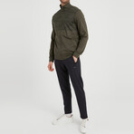 Connor Zip-Up Tracksuit 2-Piece Set // Olive (S)