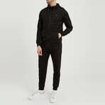 Gabe Tracksuit 2-Piece Set // Black (S)