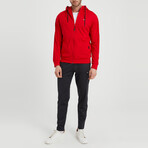 Tyler Hooded Tracksuit 2-Piece Set // Red (S)