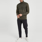 Connor Zip-Up Tracksuit 2-Piece Set // Olive (S)