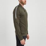 James Zip-Up Tracksuit 2-Piece Set // Olive (S)