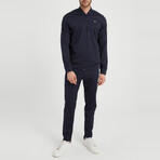 James Zip-Up Tracksuit 2-Piece Set // Navy Blue (S)