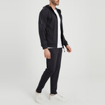 Tyler Hooded Tracksuit 2-Piece Set // Black (S)