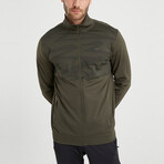 Connor Zip-Up Tracksuit 2-Piece Set // Olive (S)